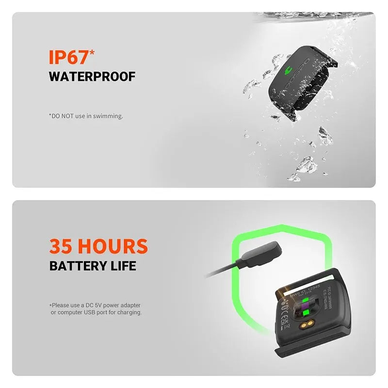 Armband Heart Rate Monitor Optical HRM Sensor Black-4